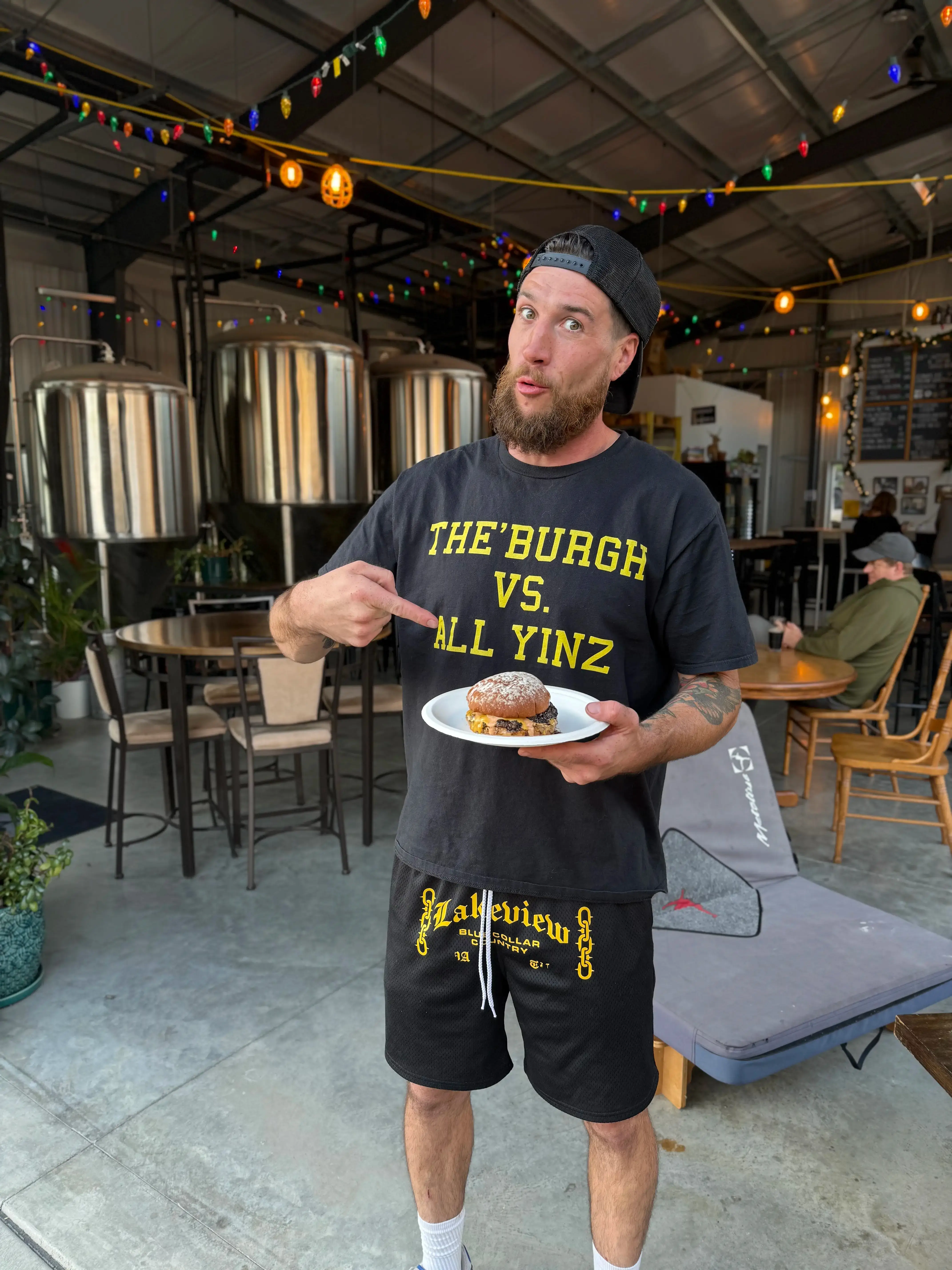 Pittsburgh food truck smash burger - The Farmers Burger